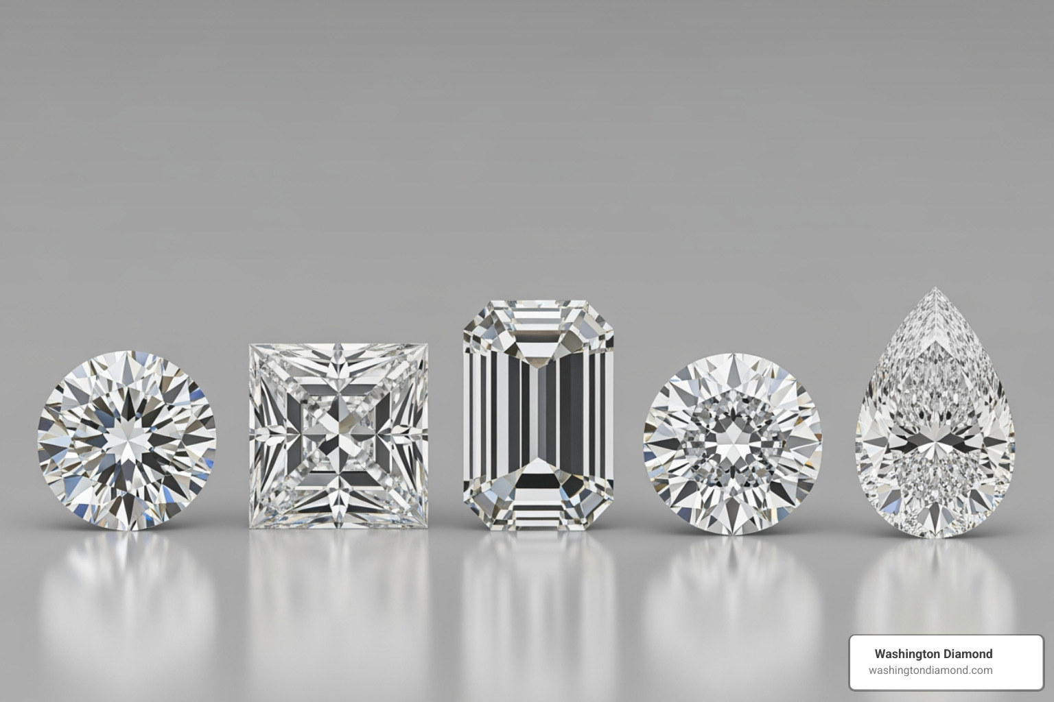 various diamond shapes side-by-side - top engagement ring stores various diamond shapes side-by-side - top engagement ring stores