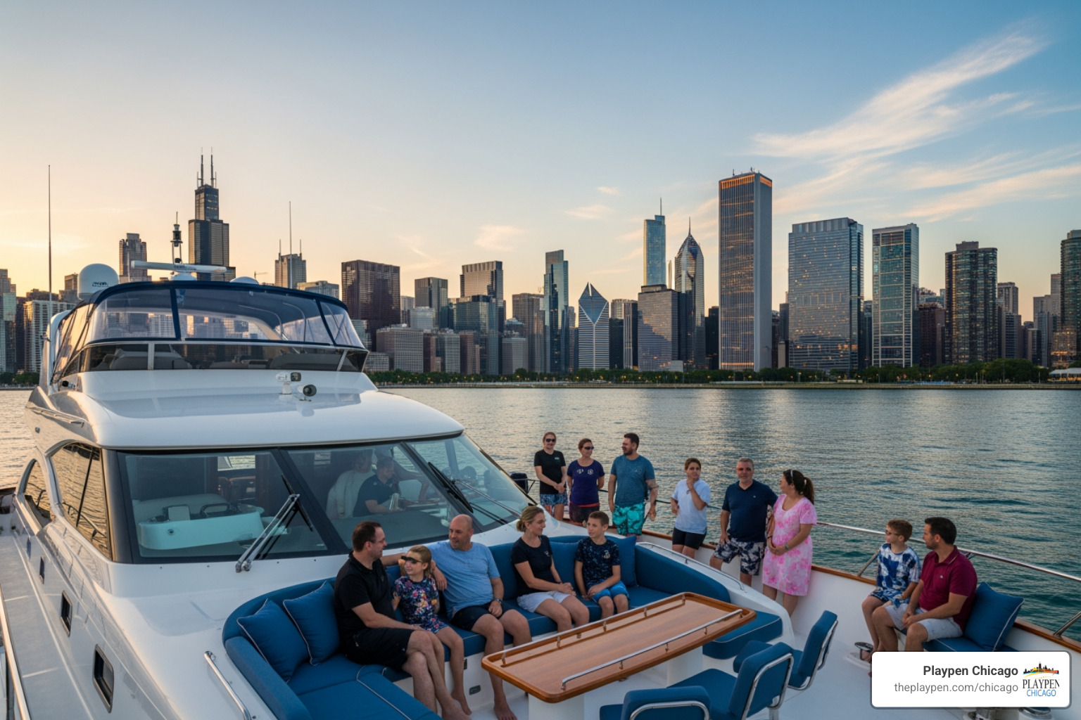 Charter yacht in the Chicago Playpen - Chicago Boating Regulations Charter yacht in the Chicago Playpen - Chicago Boating Regulations