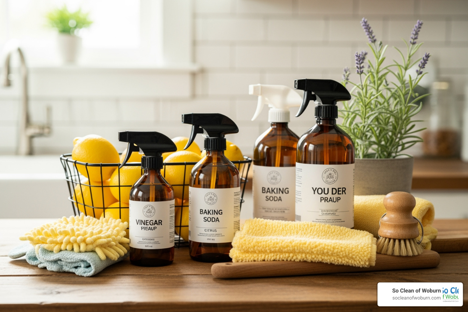 warning label on conventional cleaning product - healthy house cleaners