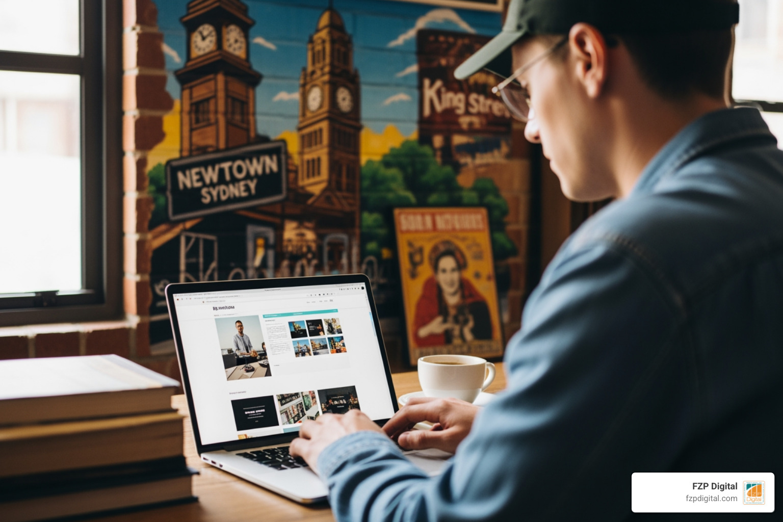 Google Maps search result on a phone, showing a local Newtown business with a high star rating - Newtown web design Google Maps search result on a phone, showing a local Newtown business with a high star rating - Newtown web design
