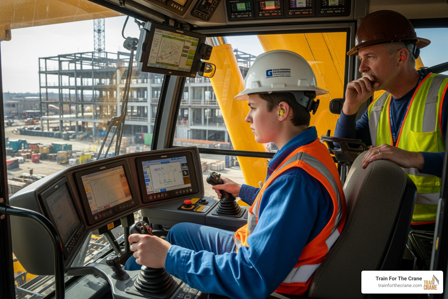 crane operator trainee - crane operation training
