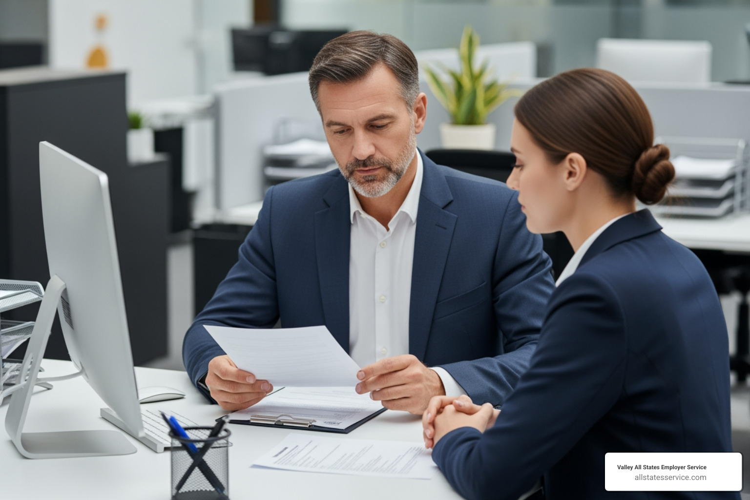 employer reviewing I-9 documents with an employee - i 9 valid documents