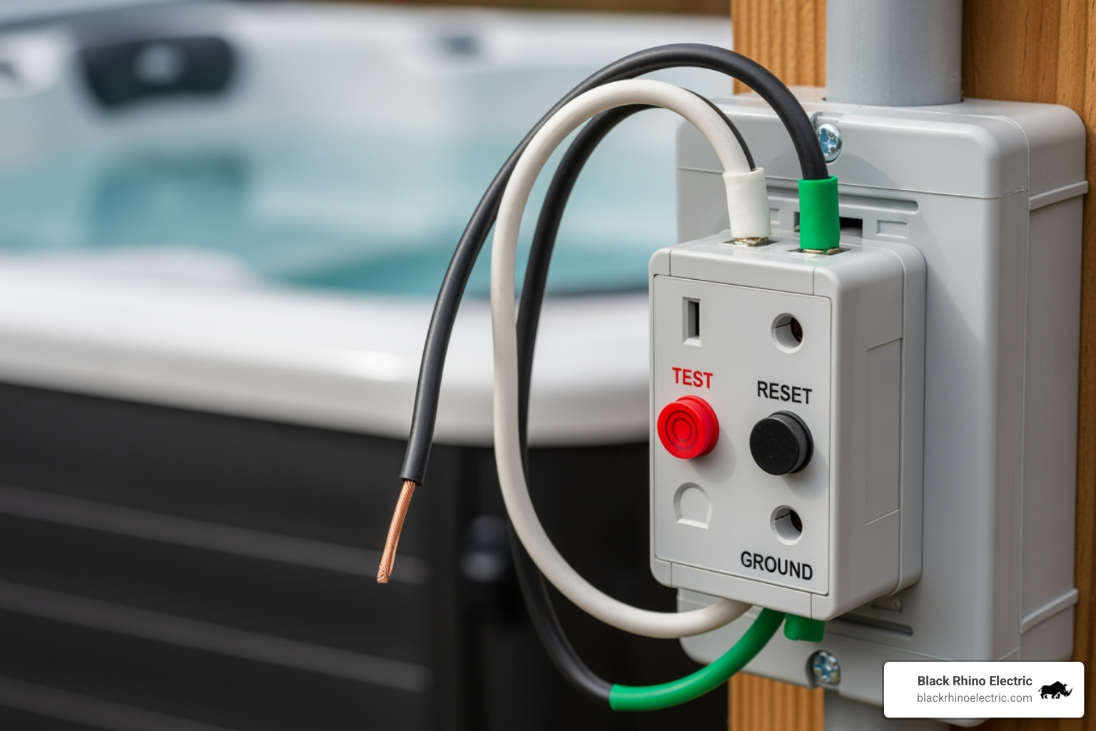 Diagram showing common hot tub wiring errors - gfci hot tub wiring Diagram showing common hot tub wiring errors - gfci hot tub wiring