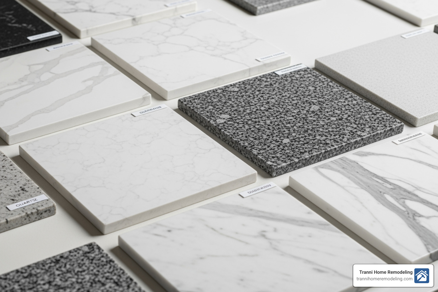 countertop samples - Kitchen remodeling costs