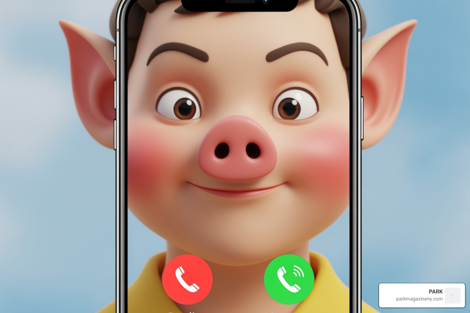 a video screenshot showing the "John Pork is calling" trend - john pork a video screenshot showing the "John Pork is calling" trend - john pork