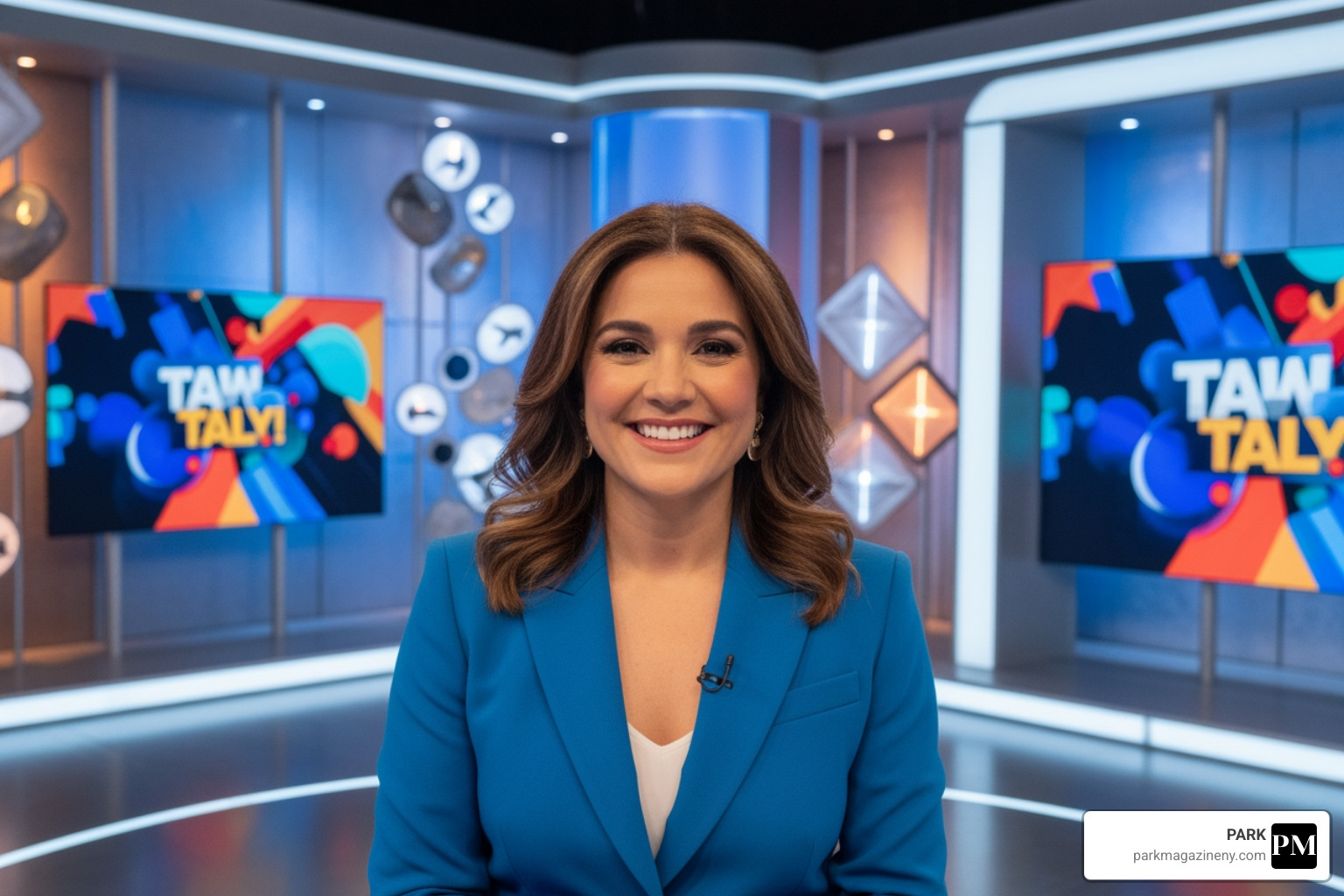 Kelly Rizzo hosting or on a TV set - kelly rizzo