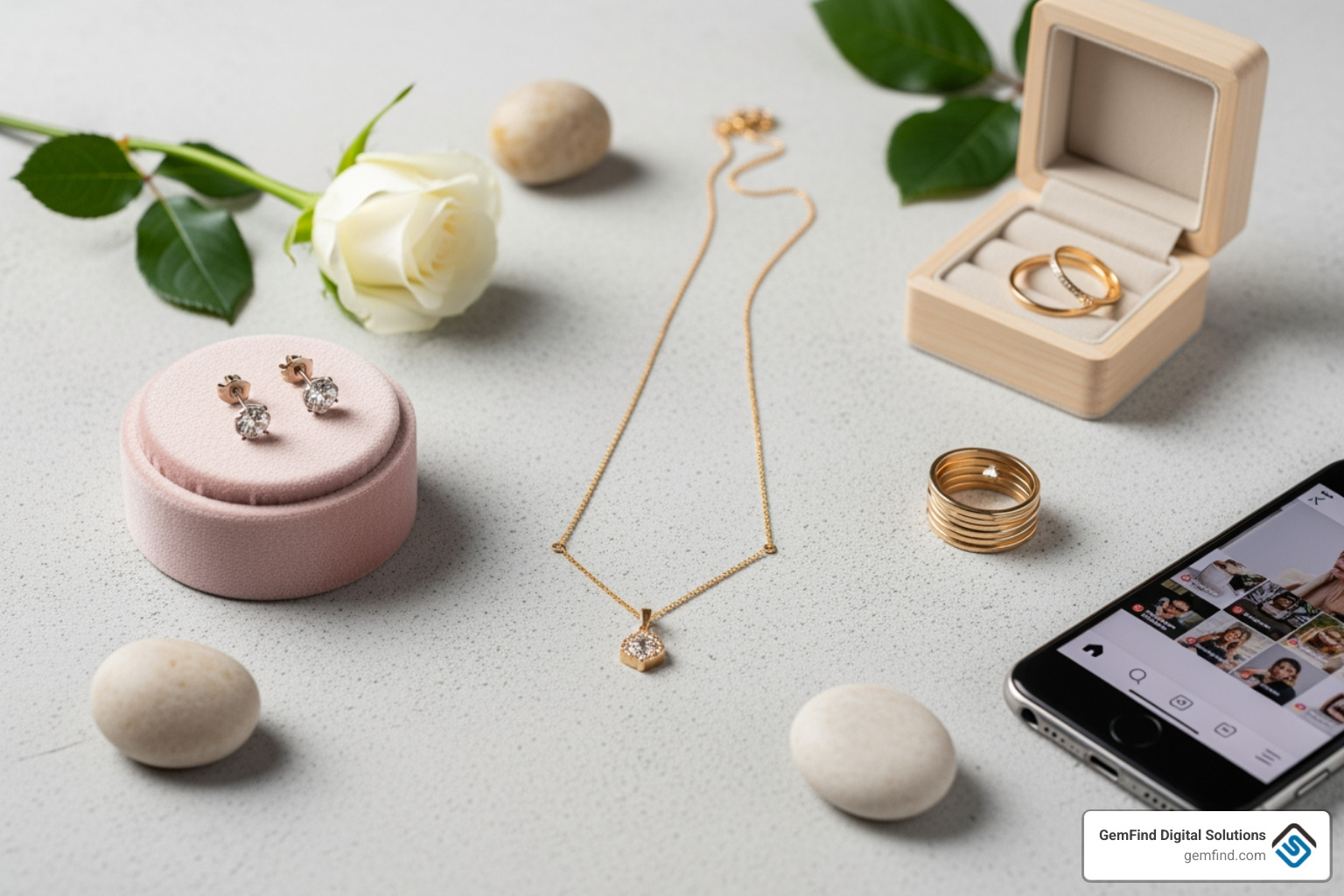 Optimized jewelry brand Instagram bio and profile - Jewelry Instagram marketing Optimized jewelry brand Instagram bio and profile - Jewelry Instagram marketing