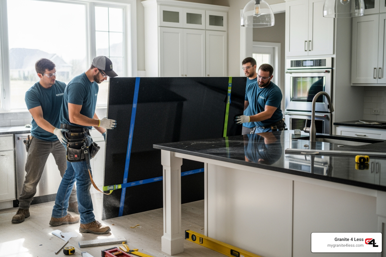Expert Countertop Installation in Utah | Granite4Less