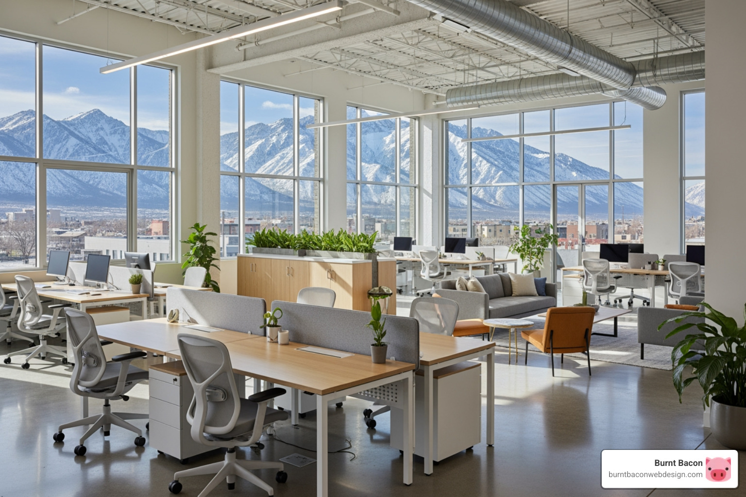 Modern office space in Salt Lake City - slc web design