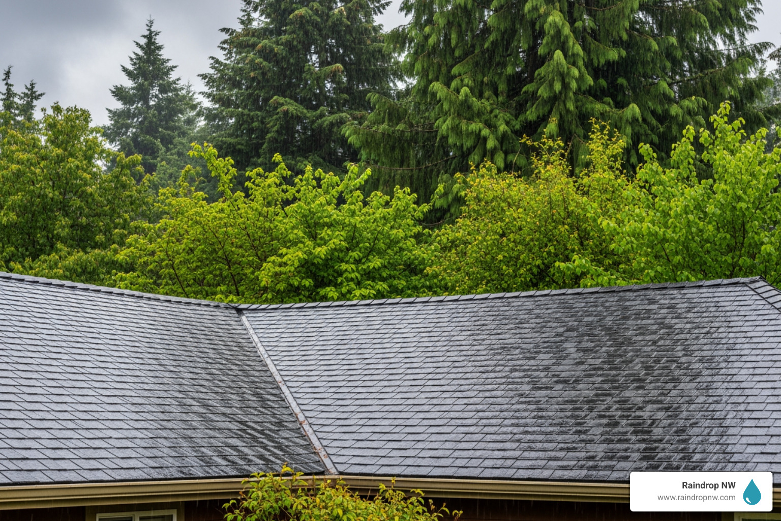 Infographic explaining the top 3 reasons for roof maintenance in Beaverton: preventing leaks from heavy rainfall, stopping moss damage that lifts shingles and traps moisture, and extending roof lifespan by 30-50% through regular inspections and cleaning - roof maintenance in beaverton, or