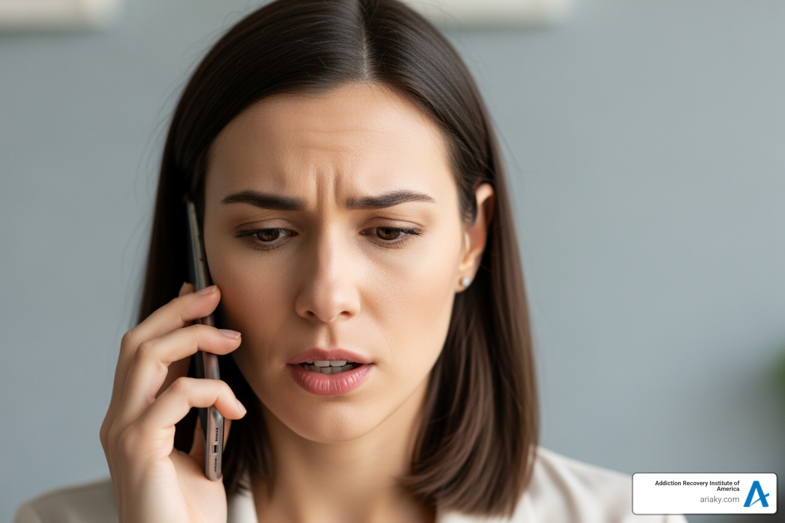 a person talking on the phone seeking help - drug rehab centers lexington ky