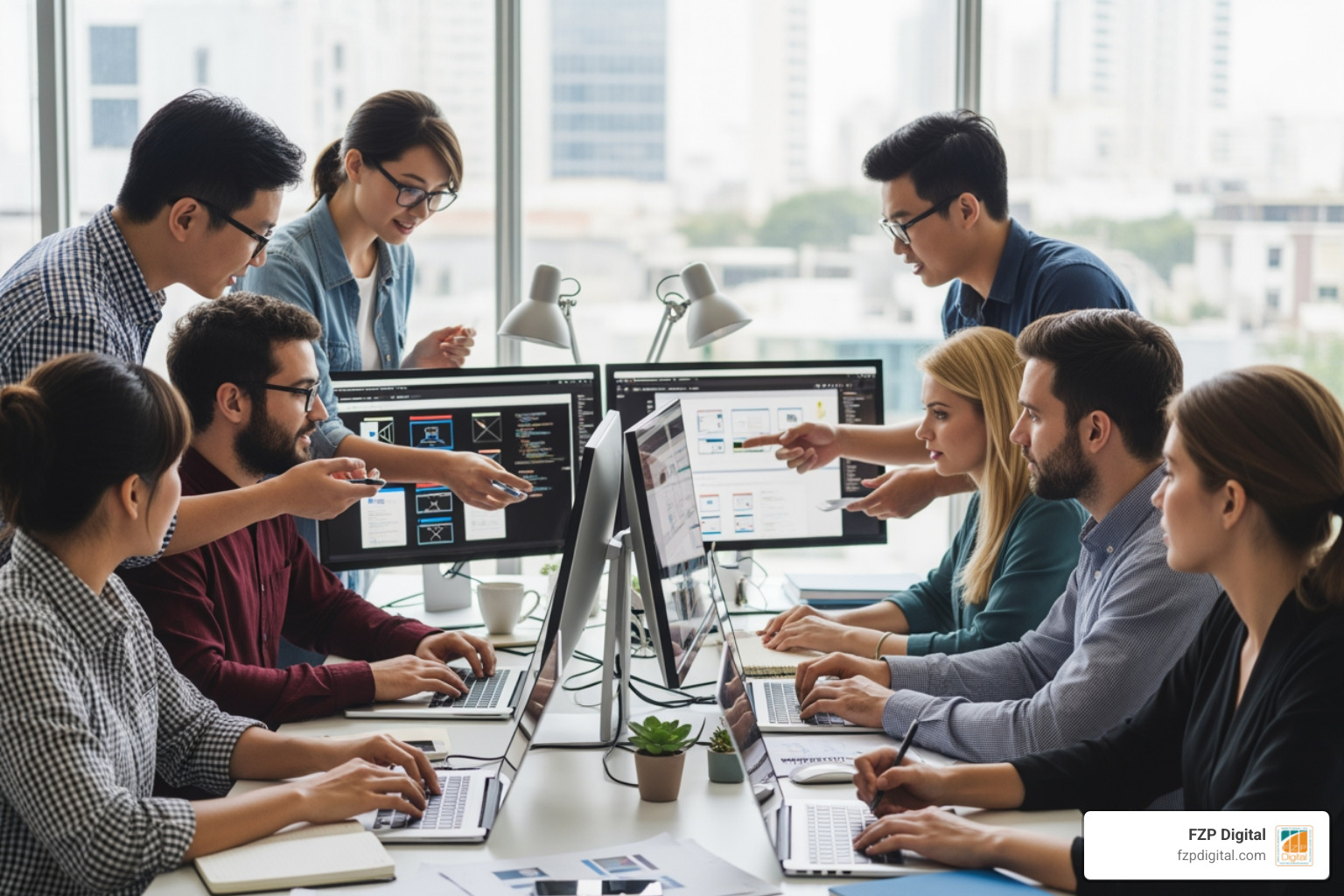 A clean, intuitive user interface on a tablet displaying a modern website layout - web site designers A clean, intuitive user interface on a tablet displaying a modern website layout - web site designers