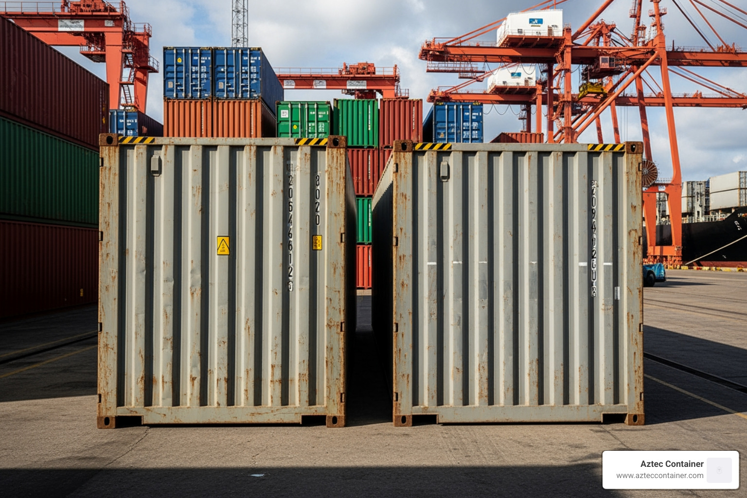 The Complete Guide To Shipping Container Weight Specifications - Aztec ...