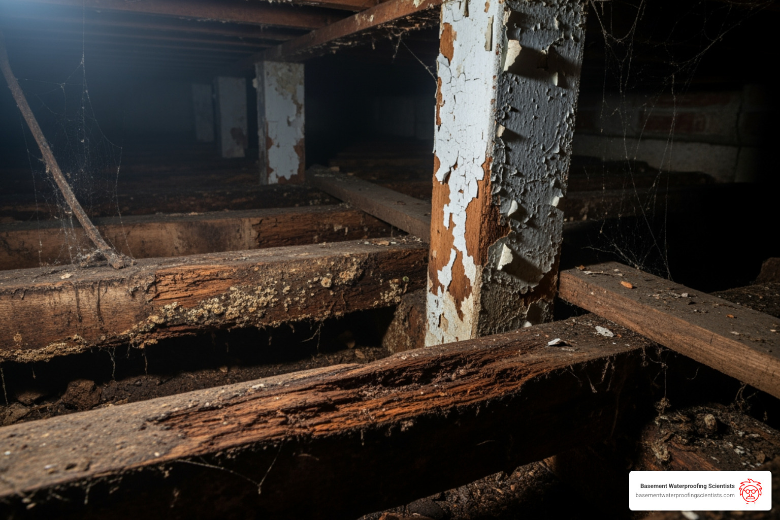 rotted floor joists and peeling paint - moisture barriers for crawl spaces rotted floor joists and peeling paint - moisture barriers for crawl spaces