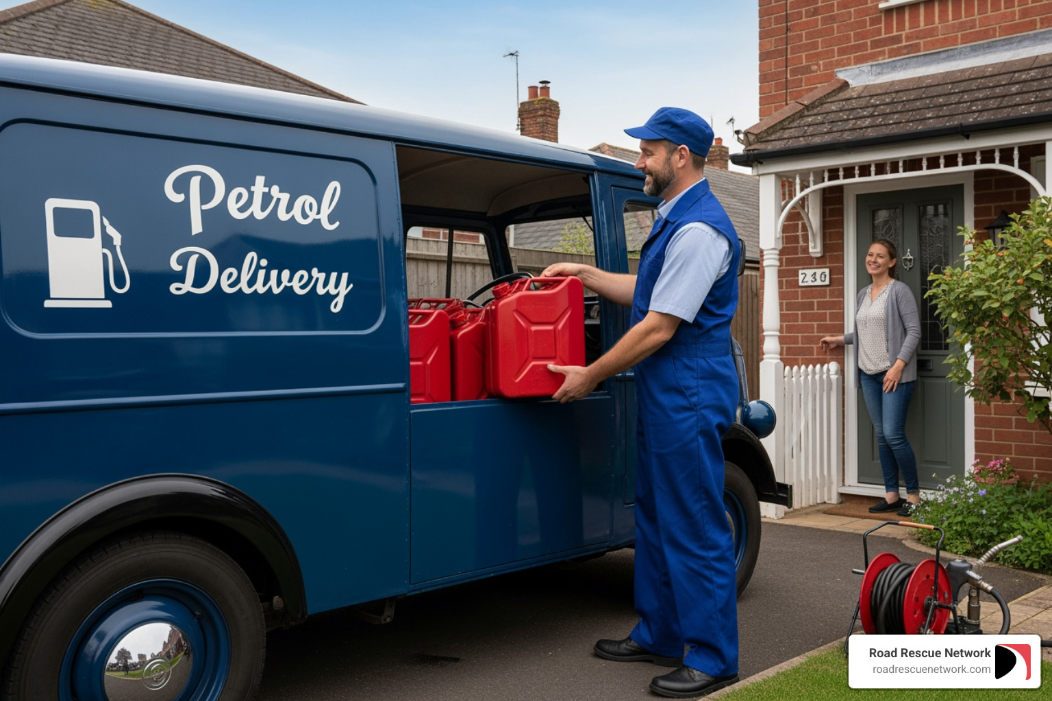 fleet manager monitoring fuel levels on a tablet - door to door petrol delivery