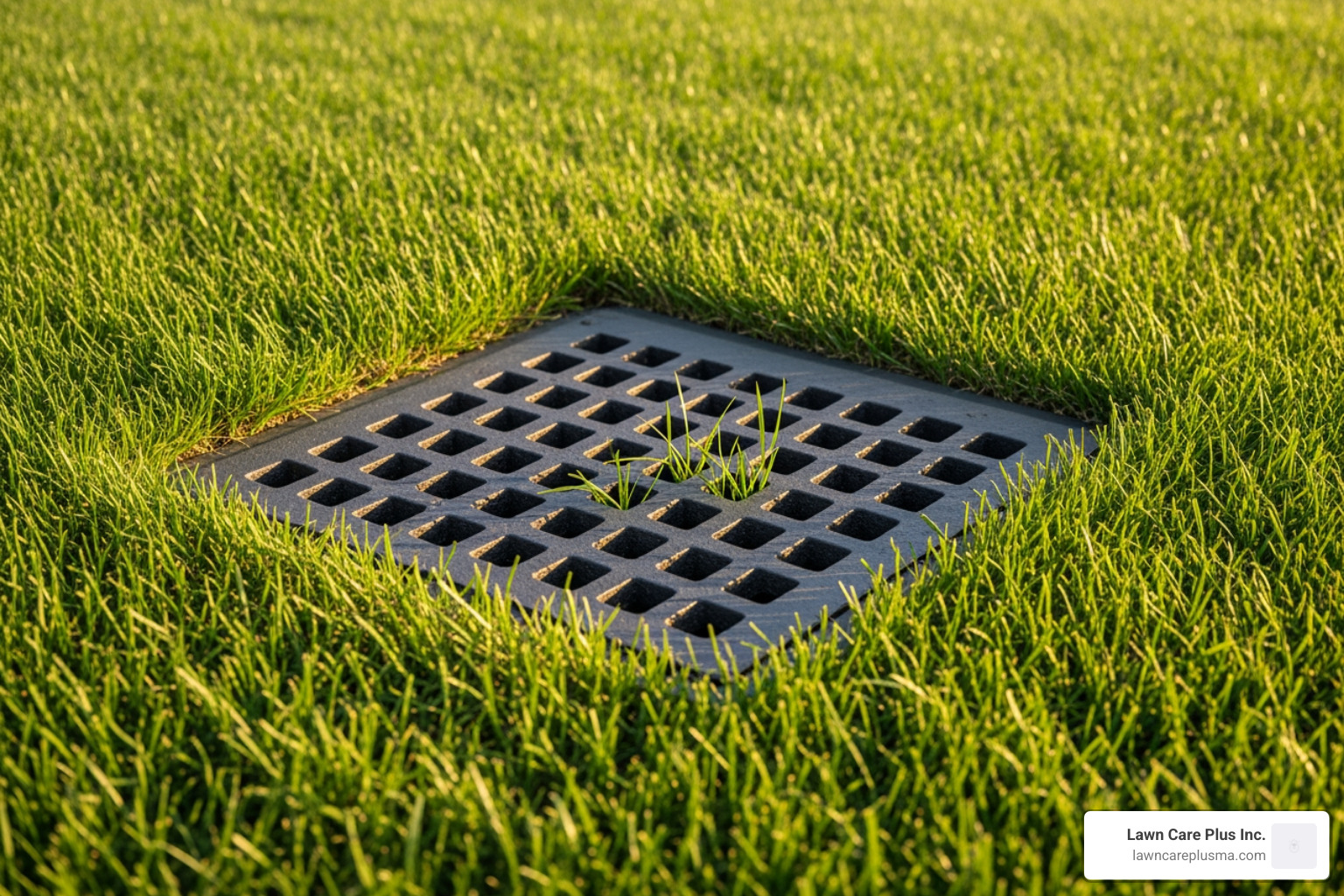 residential catch basin grate in lawn - cost to install catch basin