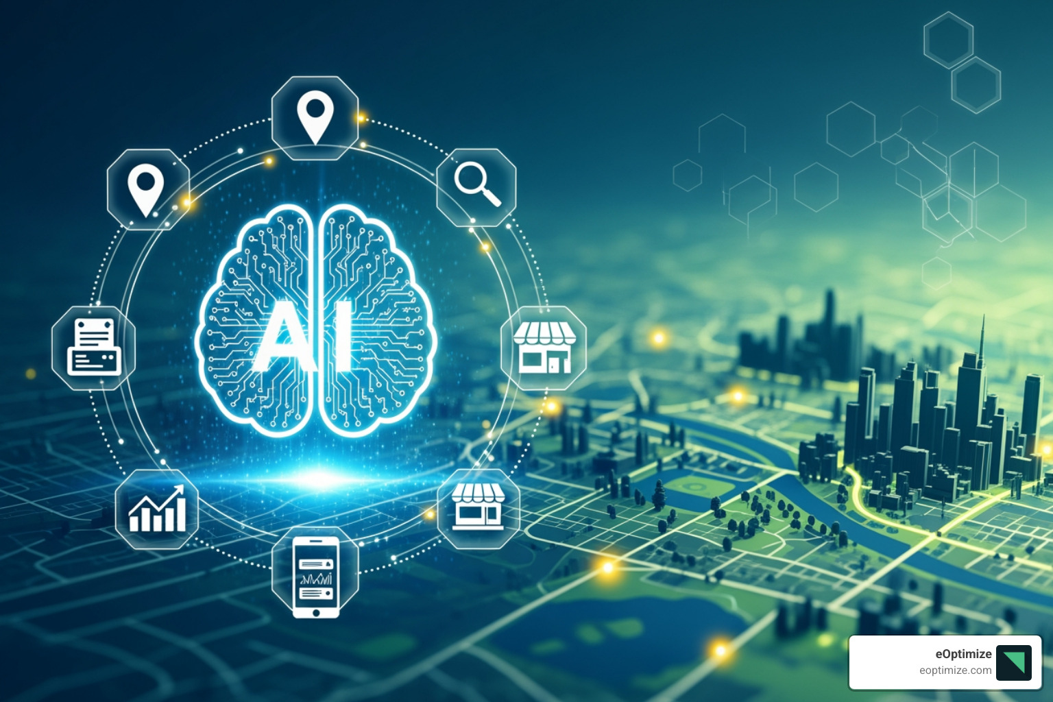 Well-structured location page with callouts for schema, local content, and reviews - AI local SEO services Well-structured location page with callouts for schema, local content, and reviews - AI local SEO services