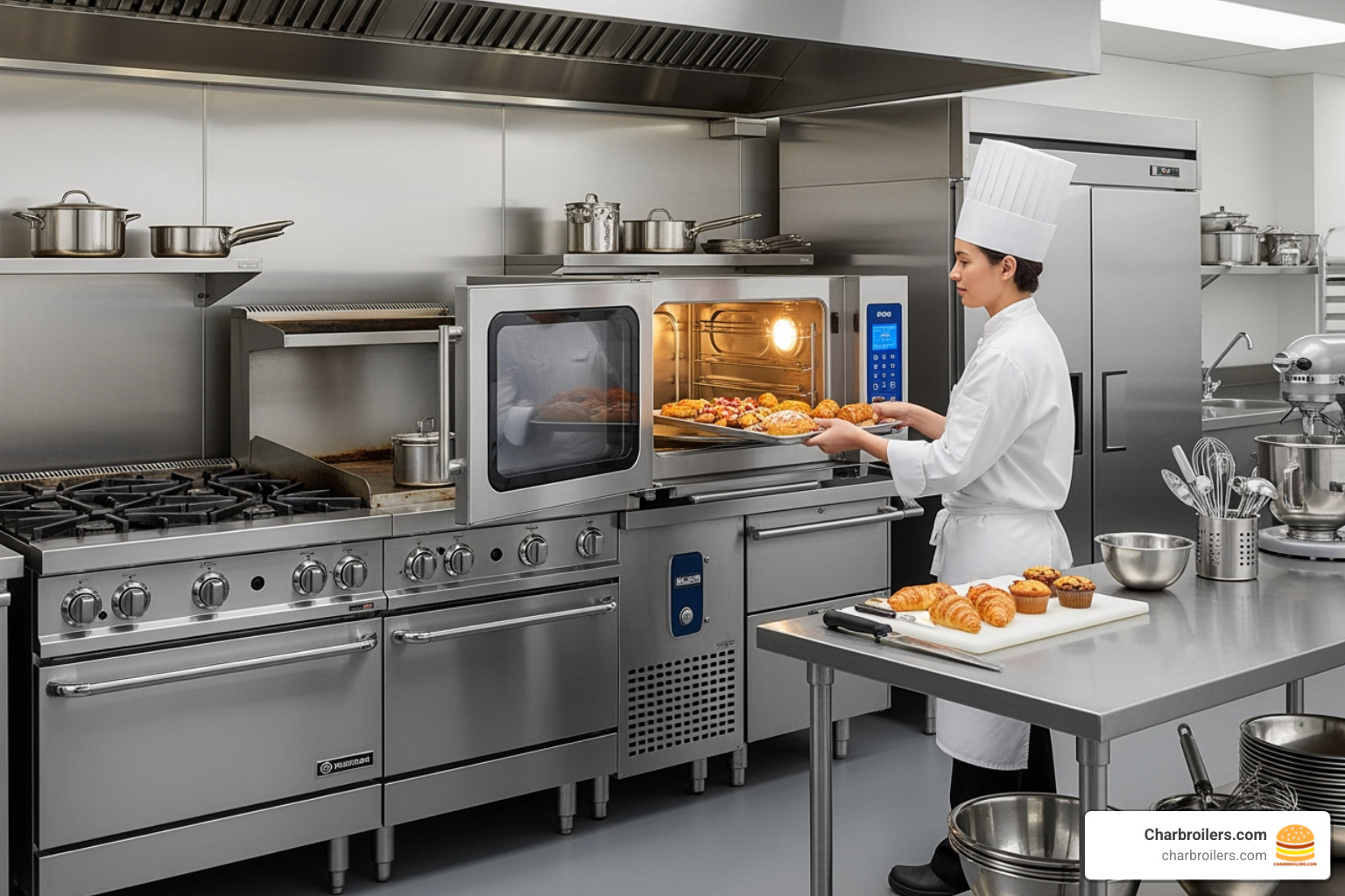 commercial convection microwave oven