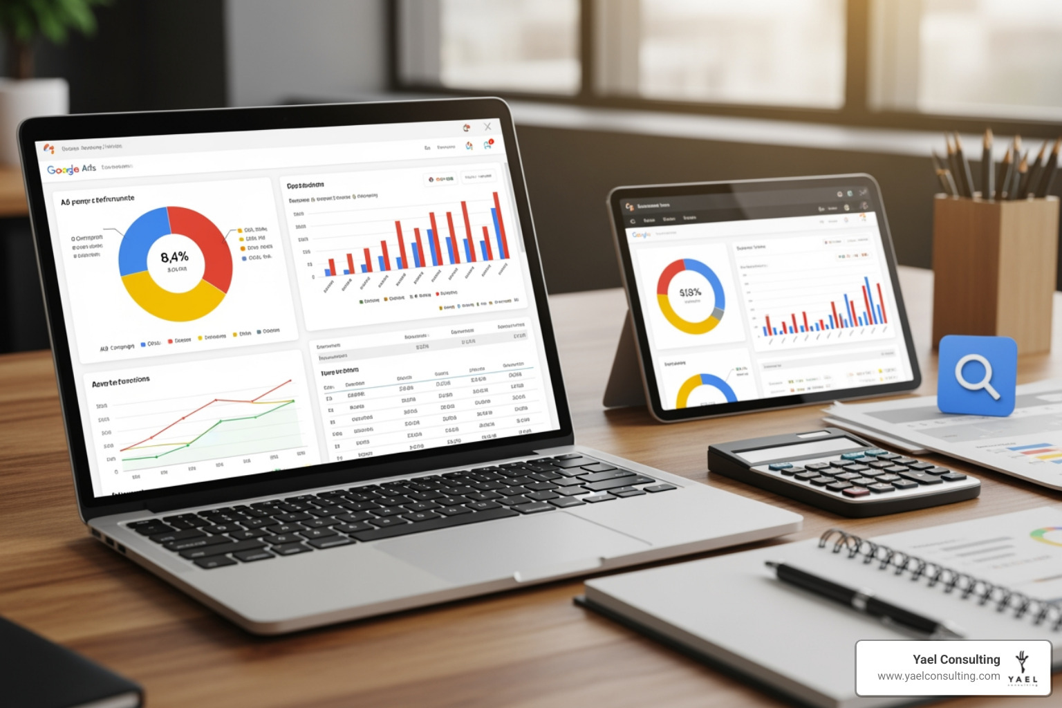 Google Ads interface showing the Reports section - google ads analysis tools Google Ads interface showing the Reports section - google ads analysis tools