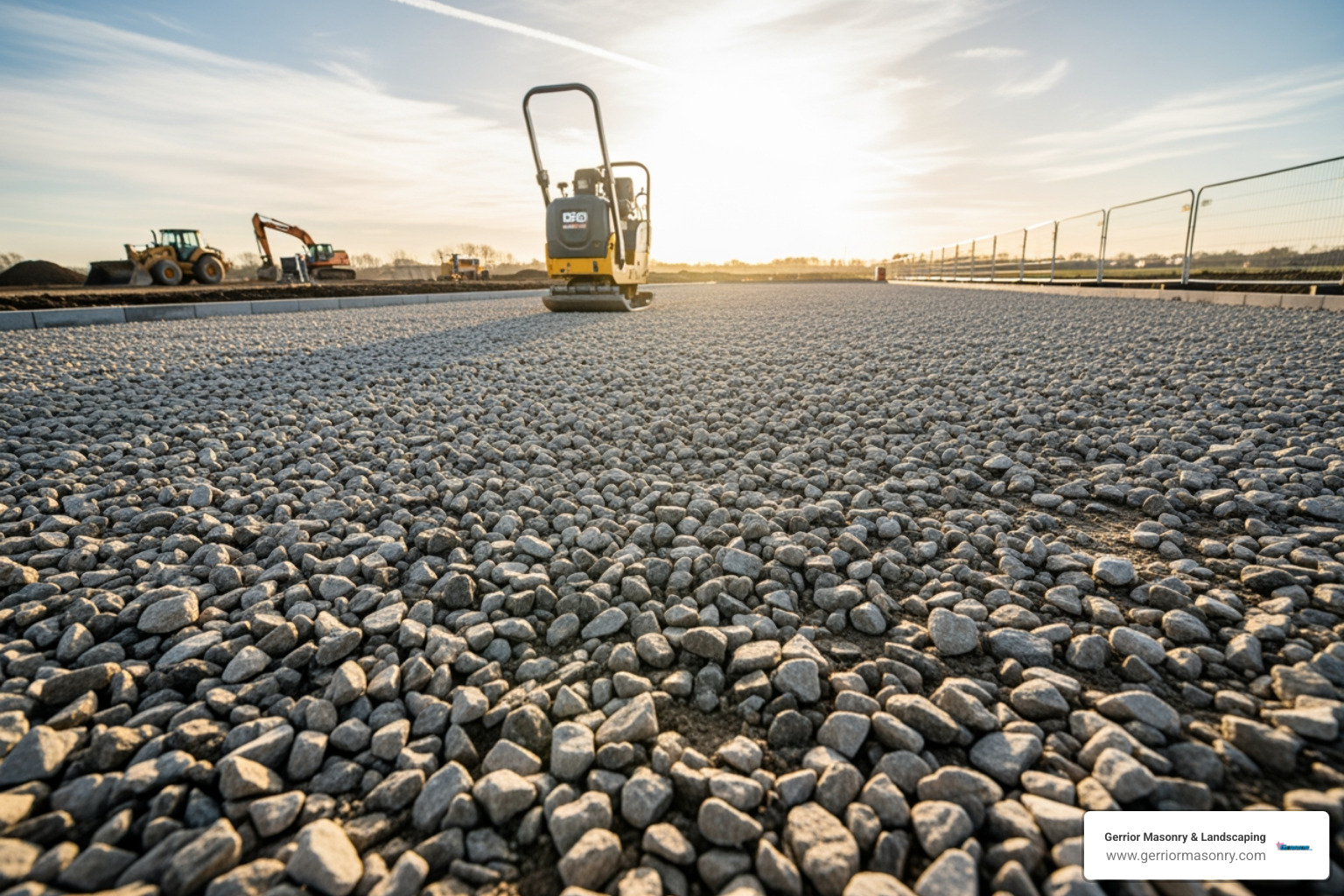 block paving installation in progress sub-base - block paving installers near me