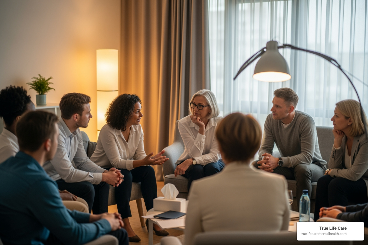 a supportive group therapy session - Addiction therapy NJ a supportive group therapy session - Addiction therapy NJ