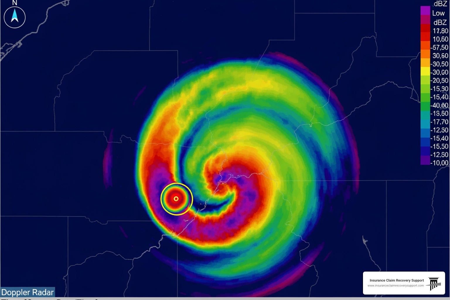 Doppler radar "hook echo" signature - what effects do tornadoes have on humans