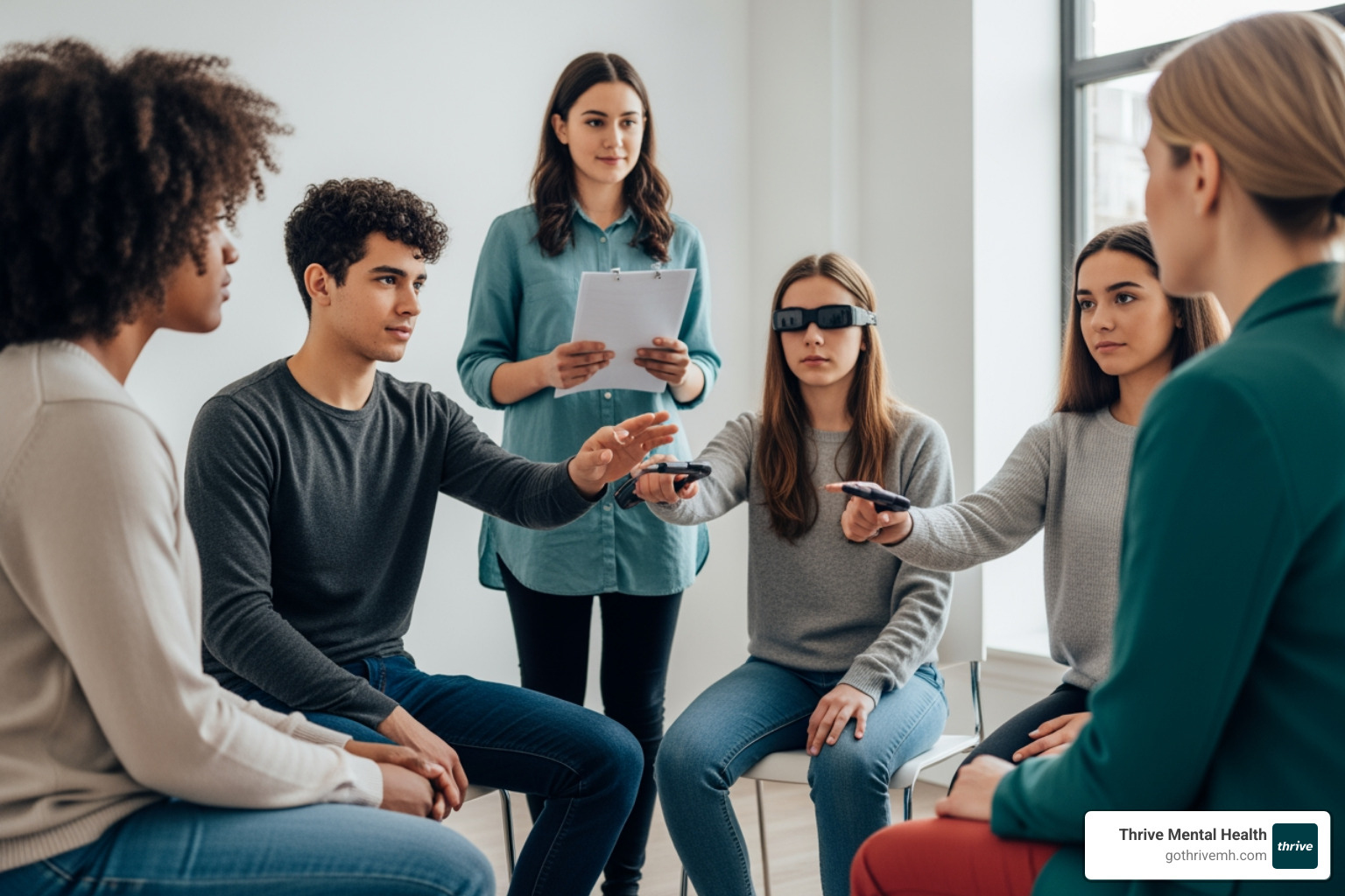 emdr therapy for teens diverse group - emdr therapy for teens