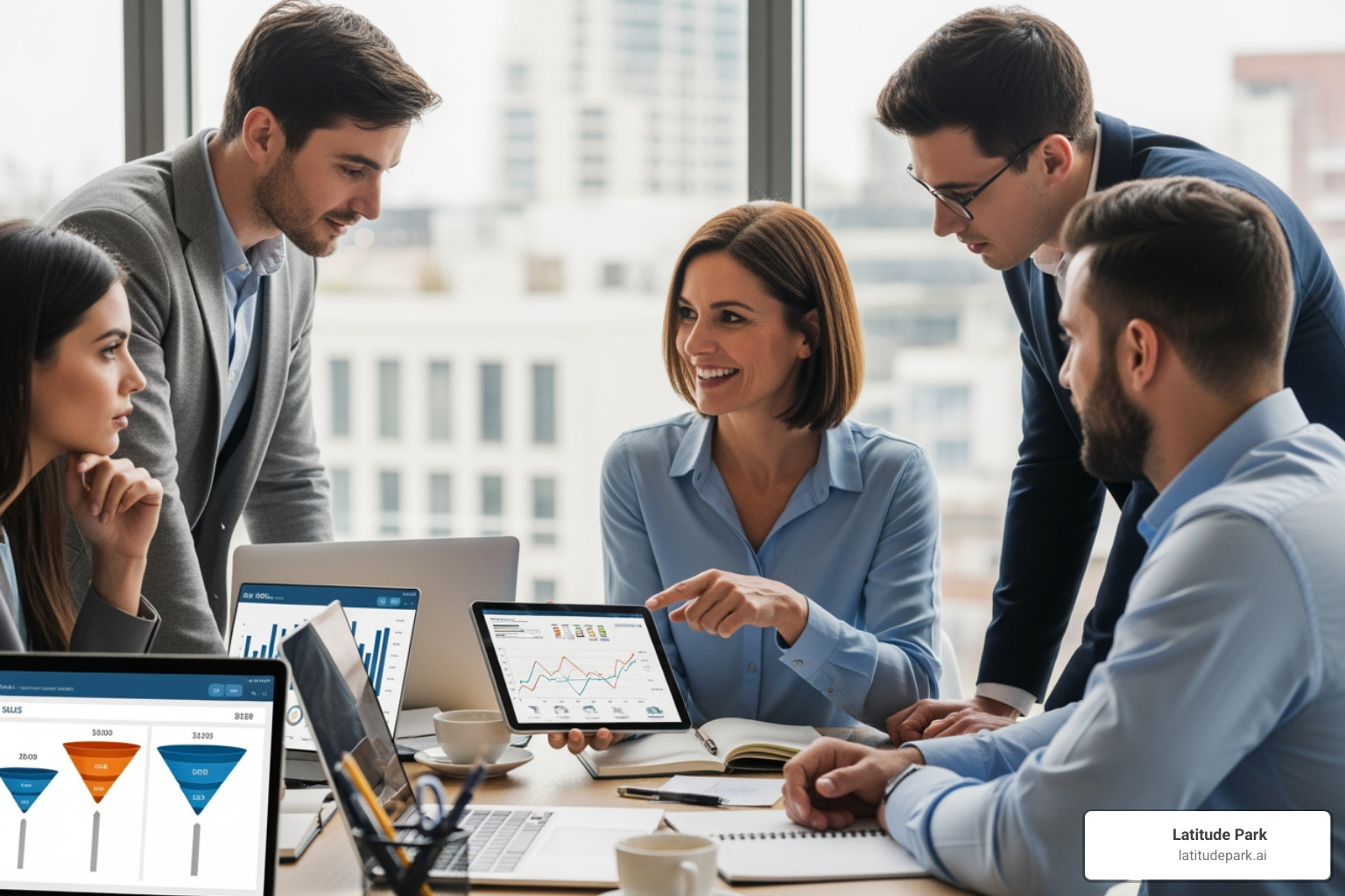 A well-designed franchise opportunity website on a laptop and smartphone - franchise lead generation strategies A well-designed franchise opportunity website on a laptop and smartphone - franchise lead generation strategies