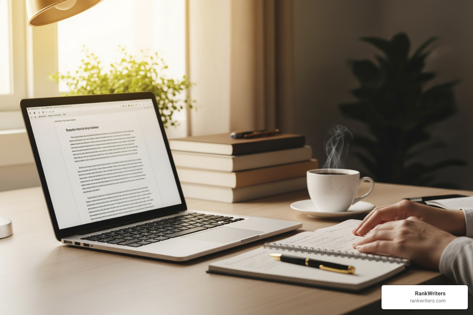 graph showing upward-trending website traffic and engagement metrics - Professional article writing services