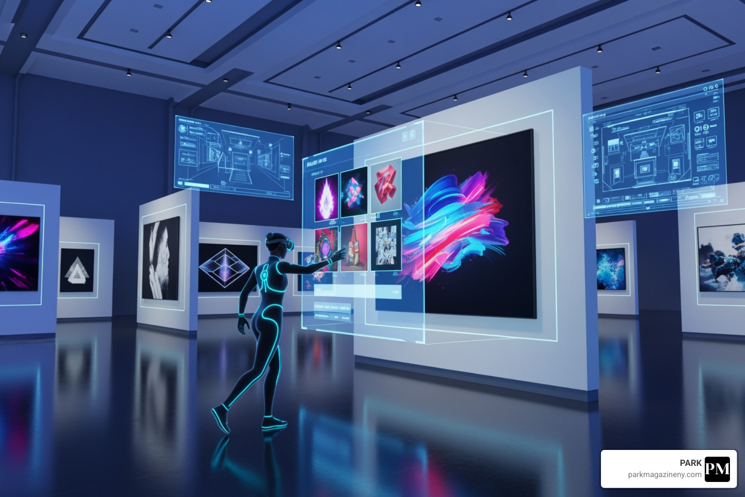 user customizing a digital art gallery within a virtual space - simpcity user customizing a digital art gallery within a virtual space - simpcity