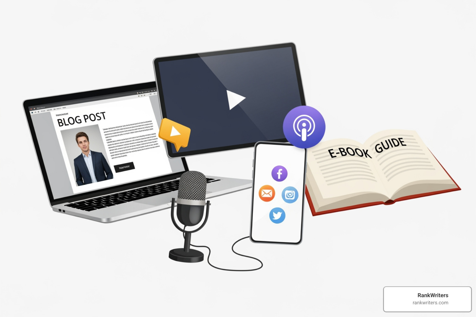 diverse content types - Mortgage content marketing diverse content types - Mortgage content marketing