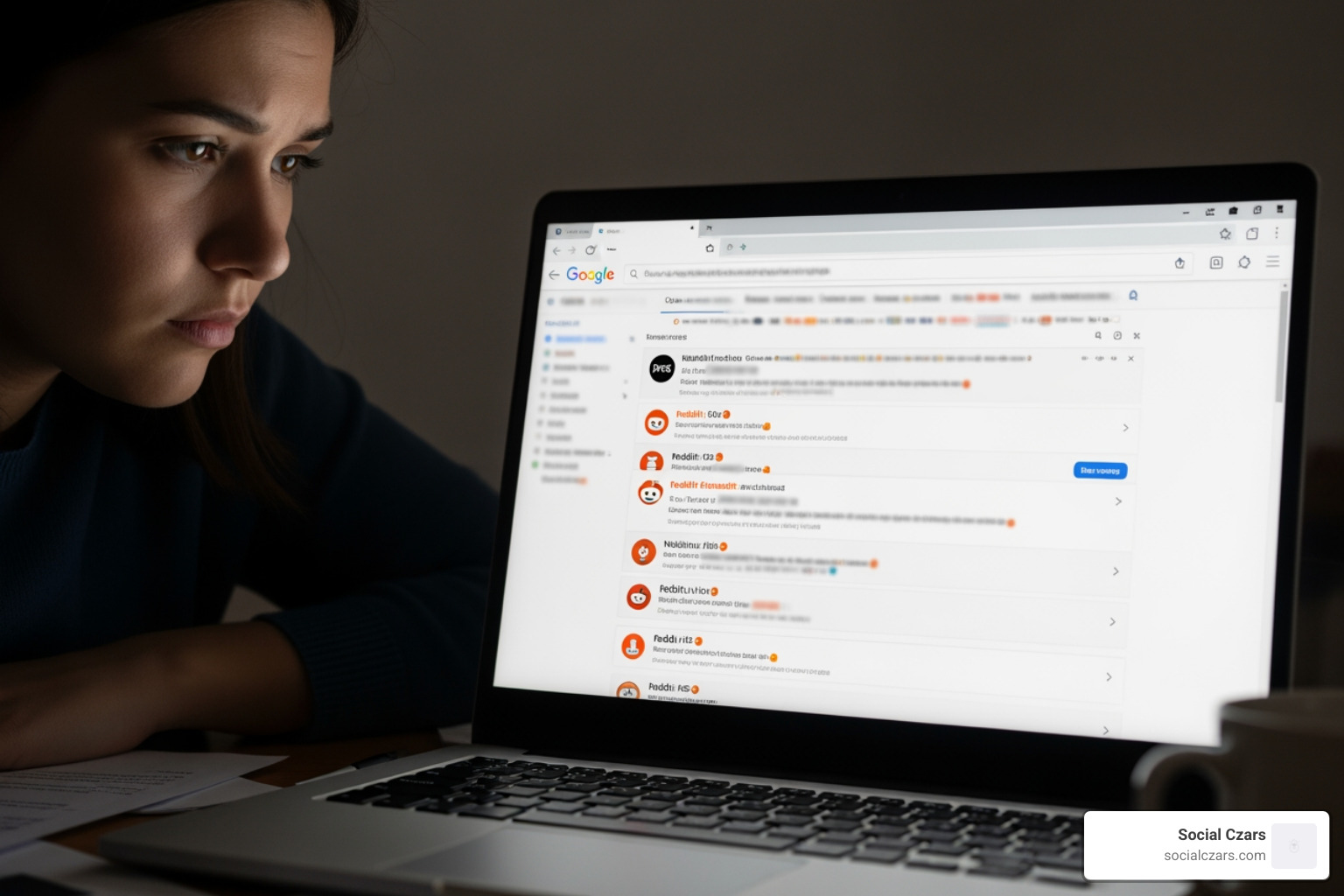 Image illustrating the concept of E-E-A-T with the new 'E' for Experience, showing a person sharing personal insights in a forum alongside traditional expert and authoritative sources. - Bad Reddit Threads in Google Search Results