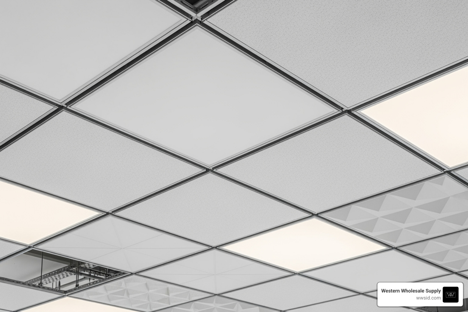 Image showcasing a variety of tile styles, including textured, smooth, and 3D panels, highlighting design flexibility - acoustic grid ceiling tiles Image showcasing a variety of tile styles, including textured, smooth, and 3D panels, highlighting design flexibility - acoustic grid ceiling tiles