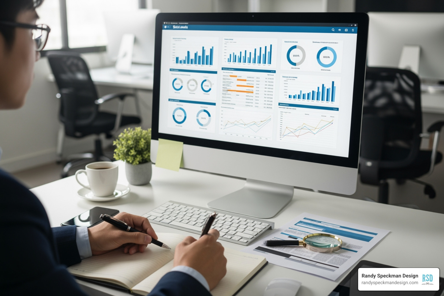 blueprint or architectural drawing of a website - SEO audit services