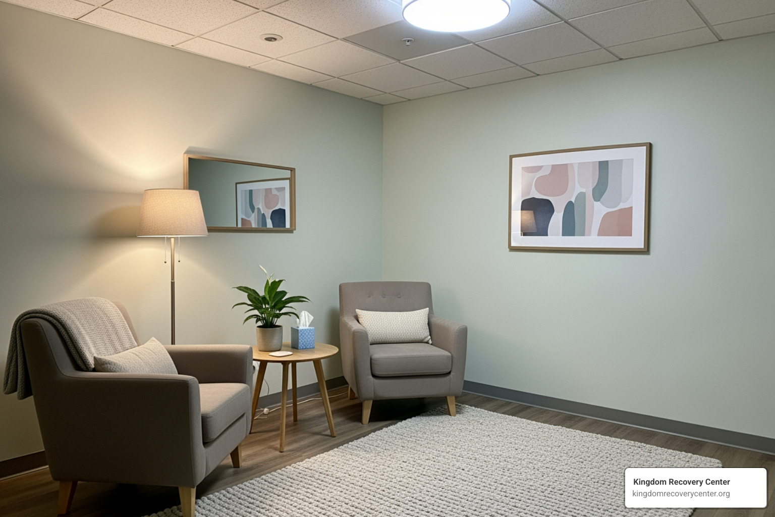 A serene therapy session room - Drug Rehab Grundy County, TN