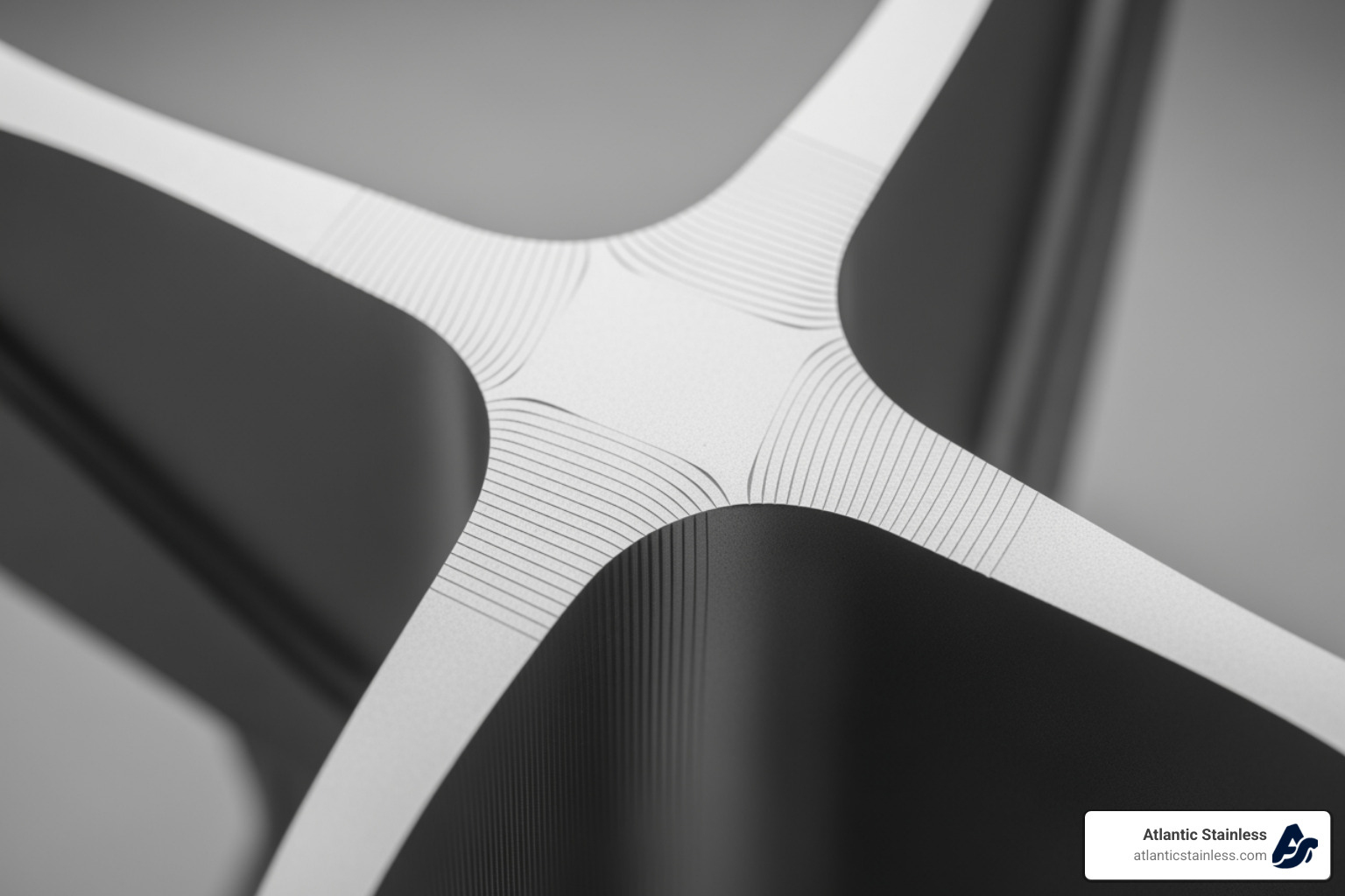 Complex, multi-axis waterjet-cut component for the aerospace industry, showcasing intricate curves and precise angles - pressurized water cutting metal Complex, multi-axis waterjet-cut component for the aerospace industry, showcasing intricate curves and precise angles - pressurized water cutting metal