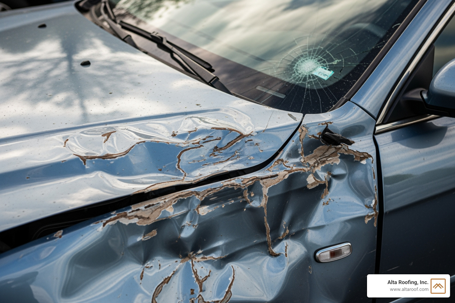 Colorado hail damage vehicle - Colorado hail repair