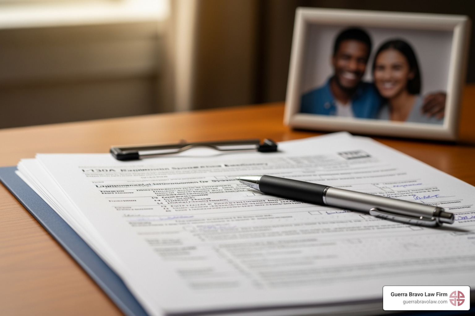 first page of Form I-130A - form i-130a