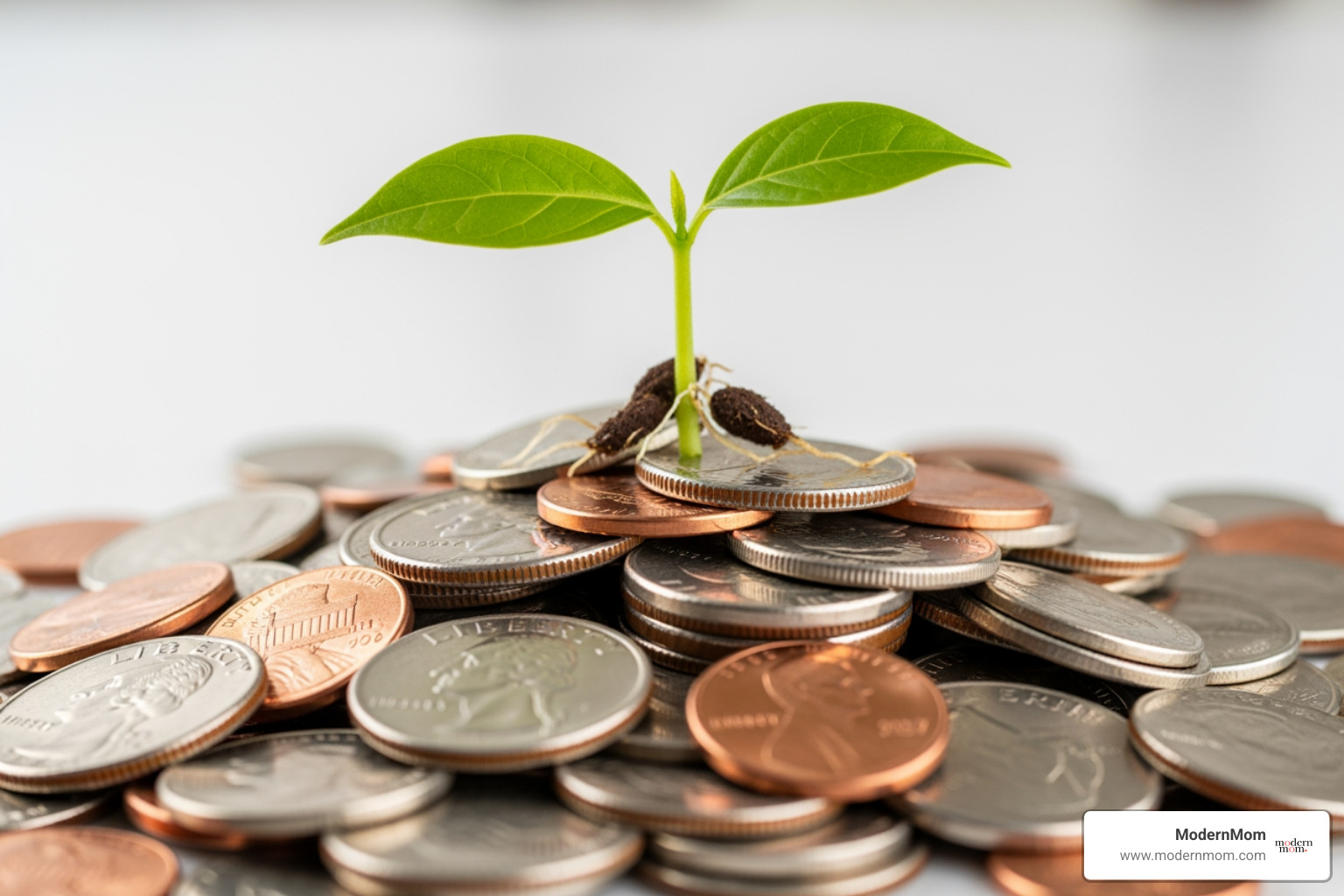 single plant sprouting from a pile of coins - best ways to save single plant sprouting from a pile of coins - best ways to save