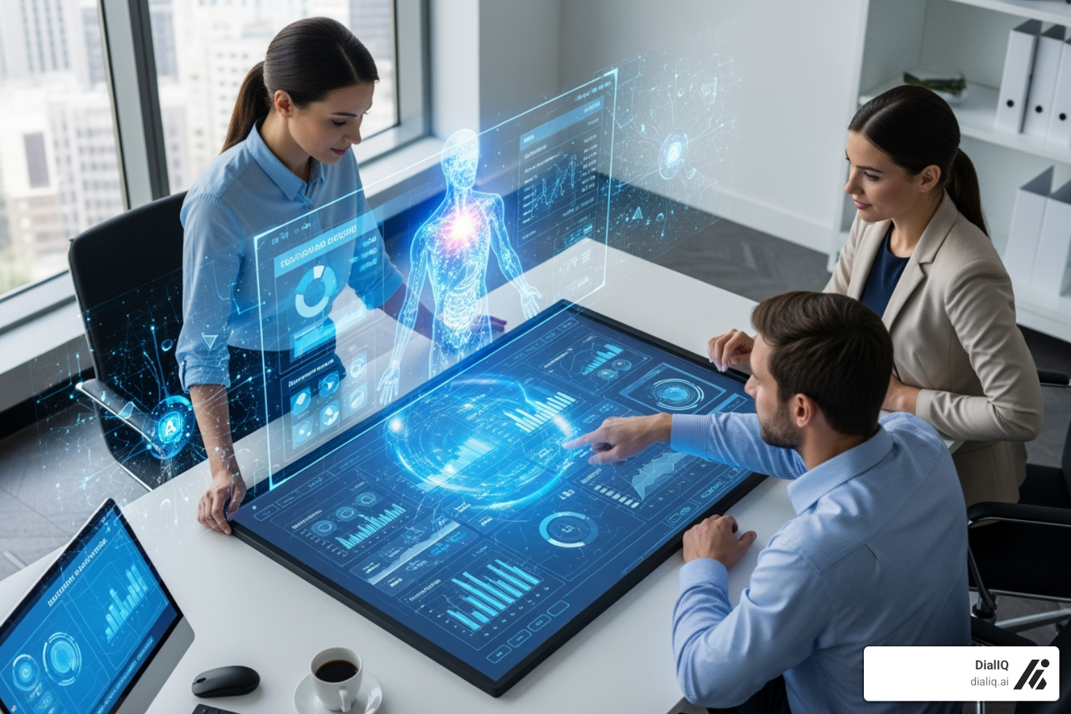 a dashboard showing AI-optimized patient schedules and resource allocation - AI for healthcare administration