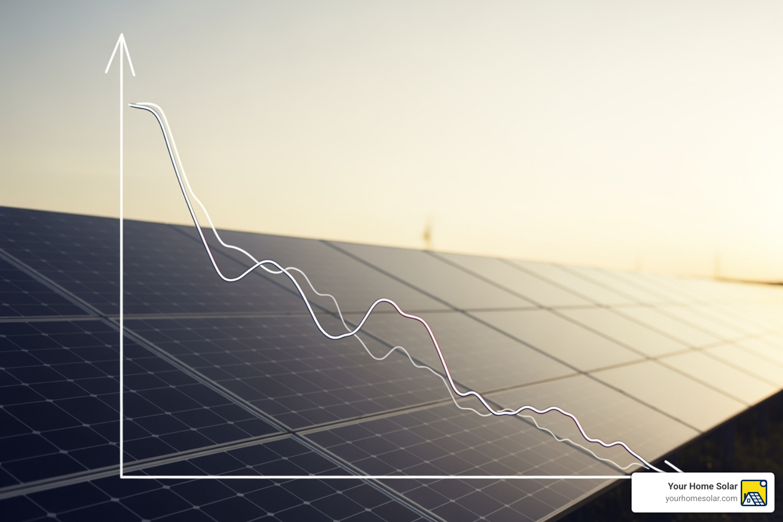 chart showing the declining cost of solar (LCOE) from 2010 to today - Solar power advantages chart showing the declining cost of solar (LCOE) from 2010 to today - Solar power advantages