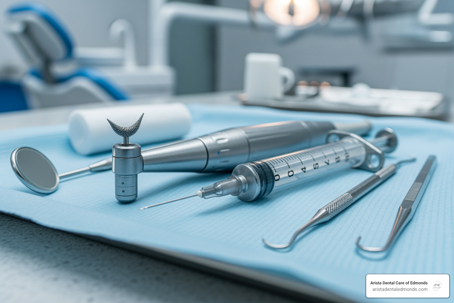 Common dental triggers like needles and drills - anxiety management dentistry