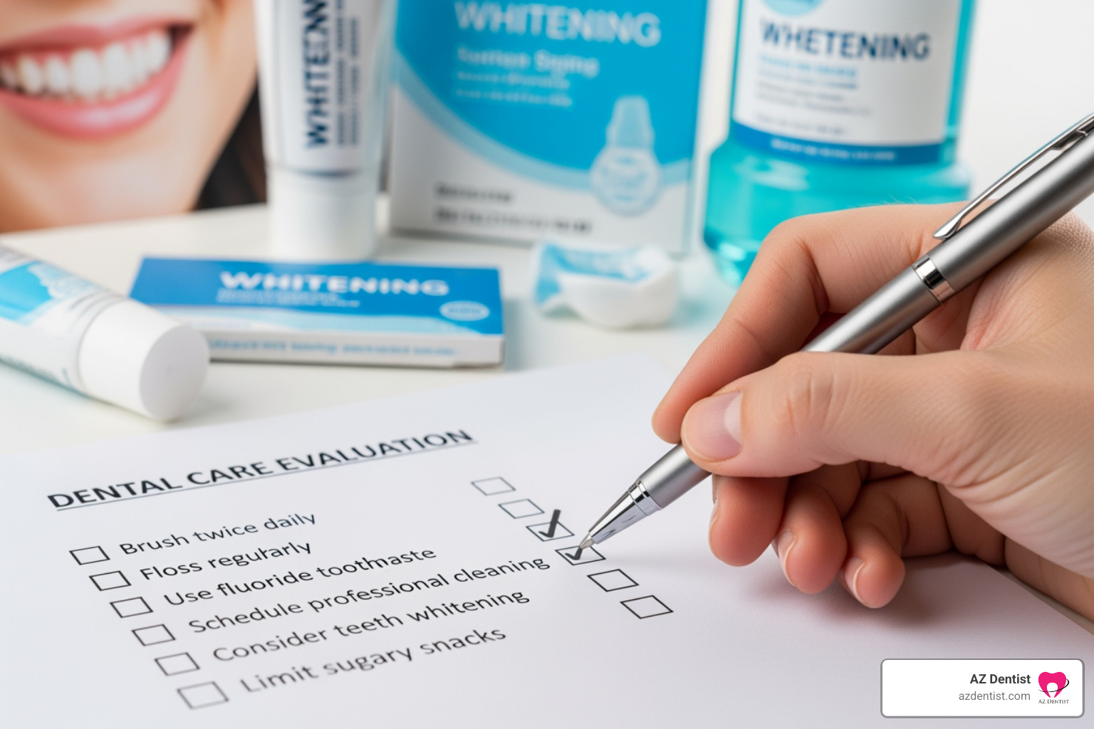 checklist for choosing LED teeth whitening kit - best led teeth whitening