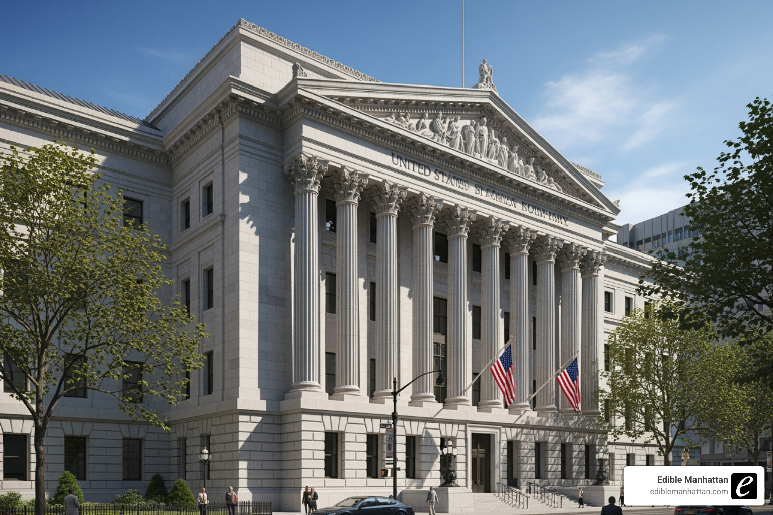 Thurgood Marshall United States Courthouse in NYC - kristy greenberg