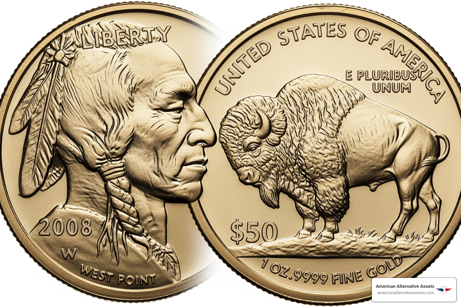 American Gold Buffalo coin - 24 carat gold bullion