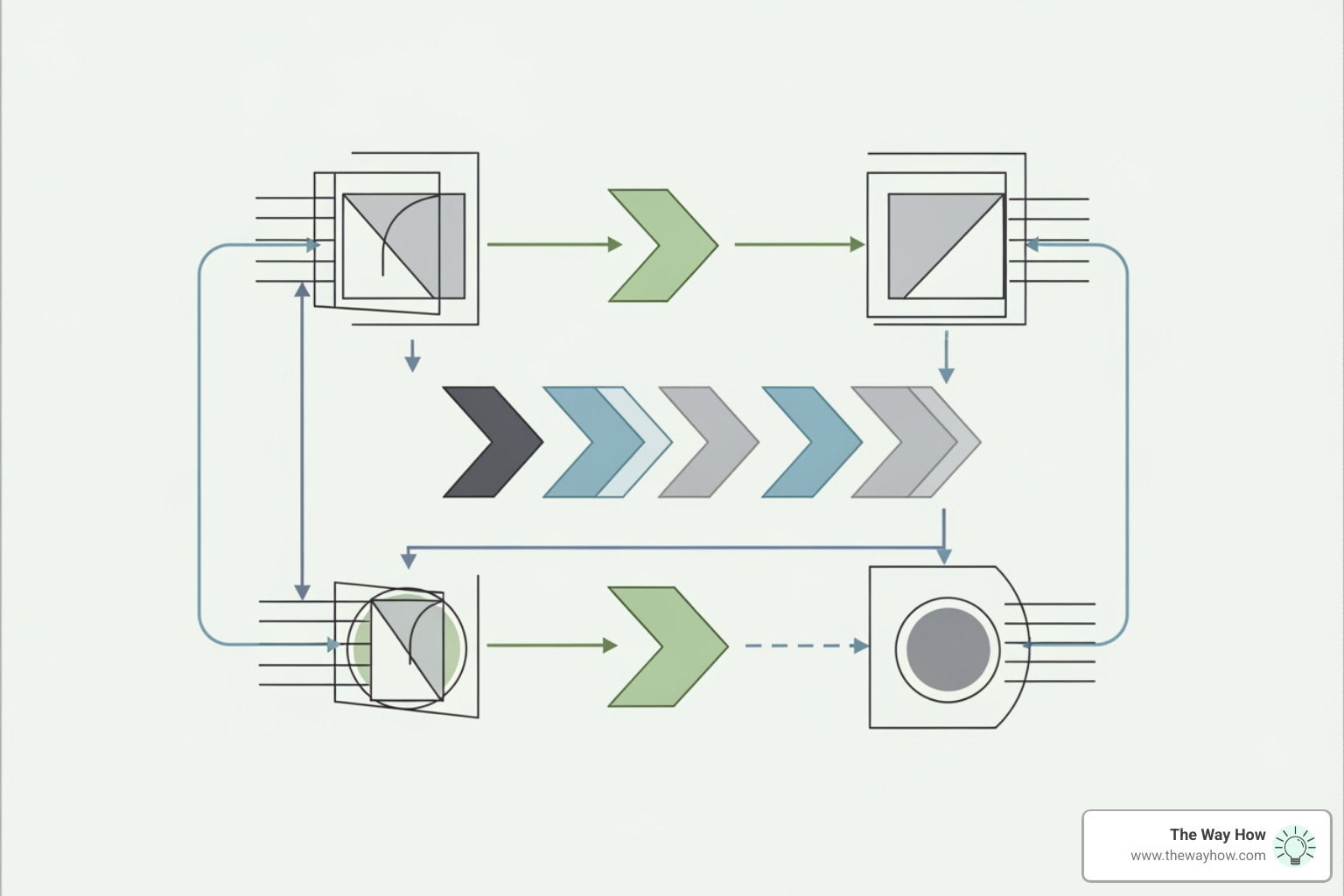 Diagram showing clear boundaries or filters, representing re-enrollment and unenrollment criteria, ensuring data flow integrity - hubspot marketing workflows Diagram showing clear boundaries or filters, representing re-enrollment and unenrollment criteria, ensuring data flow integrity - hubspot marketing workflows
