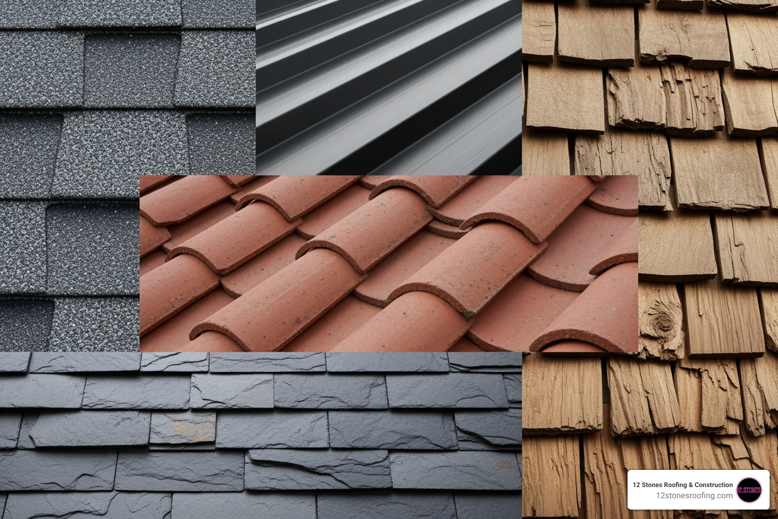 samples of different roofing materials - average cost of reroofing