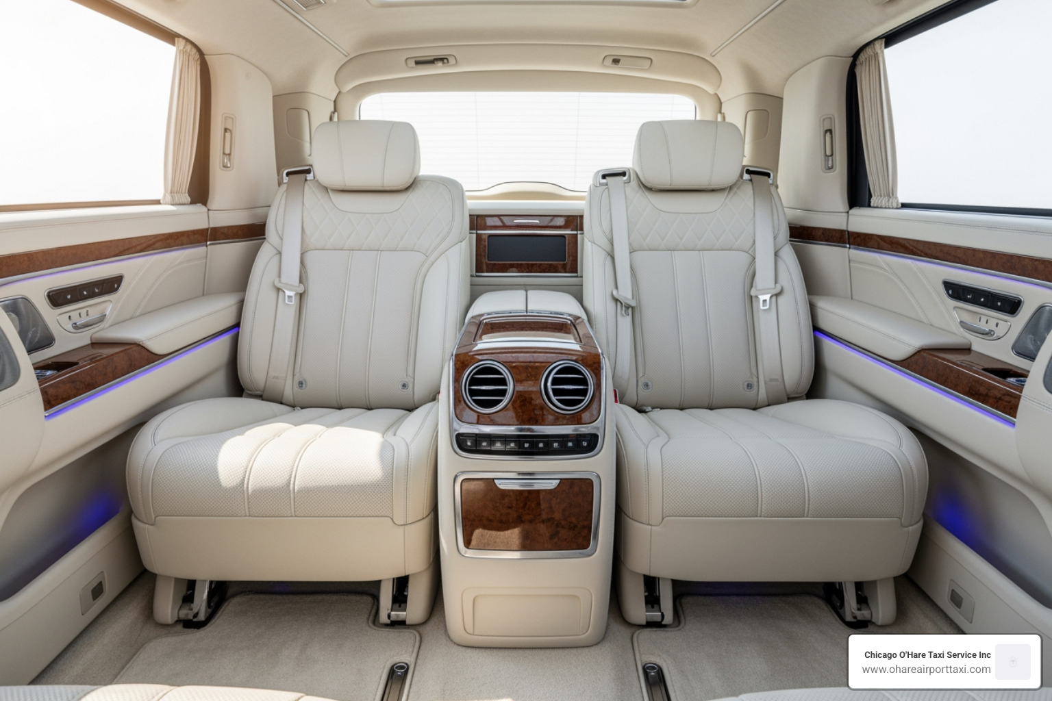 pristine, spacious luxury vehicle interior - premium airport transfers pristine, spacious luxury vehicle interior - premium airport transfers