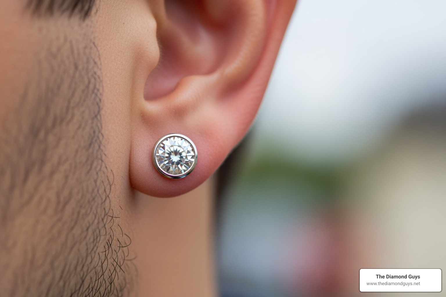 men's white diamond earrings - white diamond earrings for men men's white diamond earrings - white diamond earrings for men