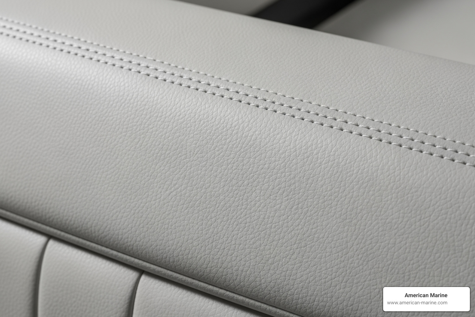 Marine grade vinyl upholstery